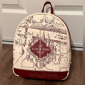 Harry Potter Marauders Map Loungefly Mini Backpack